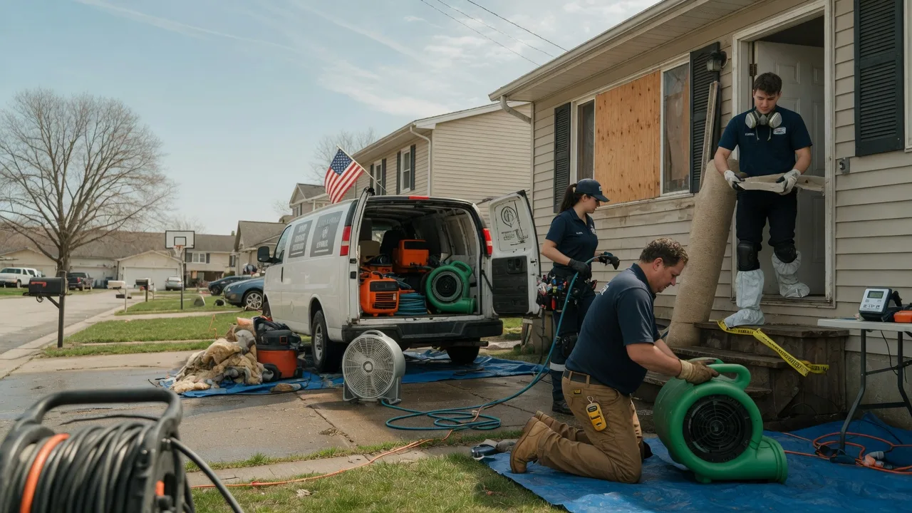 Water Damage Restoration in Maple Rapids, MI near me